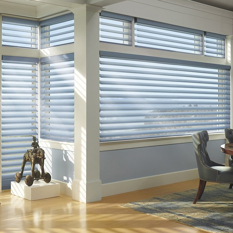Window blinds interior work