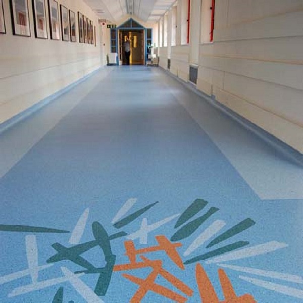 PVC flooring installation